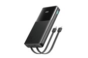 Powerbank (Akku) - Joyroom JR-PBF19 22.5W 10000mAh Powerbank with Two Built-in Cables - Black Powerbank (Akku) - schwarz - 10000 mAh - JR-PBF19