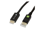 Display Kabel - IC INTRACOM TECHly adapter cable - DisplayPort / HDMI - 1 m - ICOC DSP-H12-010