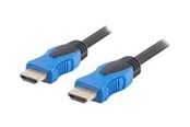 Display Kabel - Lanberg HDMI cable with Ethernet - 1.8 m - CA-HDMI-20CU-0018-BK
