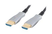 Display Kabel - Lanberg HDMI cable with Ethernet - 50 m - CA-HDMI-20FB-0500-BK