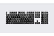 Tastaturen - Wooting PBT ISO Keycaps - Just Black - Keycaps - Nordic ISO - Schwarz - KC3-NR1-PDS-BK1