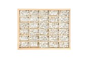 Hobby-Zubehör - Creativ Company - Wooden Letter Beads White A-Z 750 pcs. - 68982