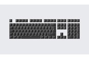 Tastaturen - Wooting PBT ISO Keycaps - Just Black - Keycaps - Deutsch - Schwarz - KC3-DE1-PDS-BK1