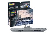 Bausets - Revell - Model Kit - USS Enterprise CV-6 1:1200 - 38pcs. - 65824