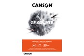 Kunst & Handwerk Ausstattung - Canson Graduate Sketch Pad A5 96G 40 SH - 17-400110361