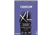 Kunst & Handwerk Ausstattung - Canson XL Mix-Media MG A2 300G A2 Spiral 15 SH - 17-200001859