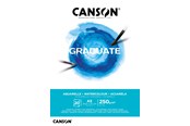 Kunst & Handwerk Ausstattung - Canson Graduate Watercolour Pad A5 250G 20 SH - 17-400110373