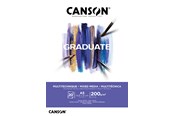 Kunst & Handwerk Ausstattung - Canson Graduate Mixed Media Pad A5 200G 20 SH - 17-400110376