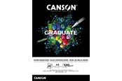 Kunst & Handwerk Ausstattung - Canson Graduate Black Paper Pad A5 120G 20 SH - 17-400110385