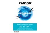 Kunst & Handwerk Ausstattung - Canson Graduate Watercolour Pad A4 250G 20 SH - 17-400110374
