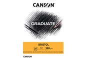 Kunst & Handwerk Ausstattung - Canson Graduate Bristol A3 180G Pad 20 SH - 17-400110384