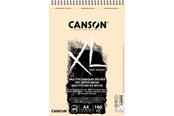Kunst & Handwerk Ausstattung - Canson XL Sand Grain A4 160G Natural Spiral 40 SH - 17-400110393