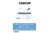 Kunst & Handwerk Ausstattung - Canson Graduate Tracing Paper Pad Satin A4 70G 40 SH - 17-31250P020