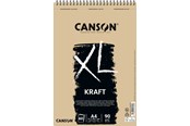 Kunst & Handwerk Ausstattung - Canson XL Kraft LD A4 90G Spiral 60 SH - 17-400039141