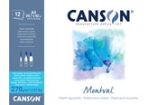 Kunst & Handwerk Ausstattung - Canson Montval SG A3 270G Pad 12 SH - 17-200807325