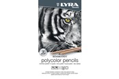 Kunst & Handwerk Ausstattung - Lyra Rembrandt Polycolor Grey Tin Box 12 pcs - 1-2001122