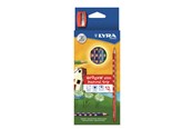 Kunst & Handwerk Ausstattung - Lyra Groove Slim 12-pack + Sharpener - 1-2821120