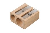 Kunst & Handwerk Ausstattung - Lyra Sharpener Twin-Hole Pro Nat. Wood  ej bild - 1-7303220