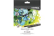 Utensilien zum Schreiben und Zeichnen - Lyra Aqua Brush Duo Marker 12 pcs - 1-6521120