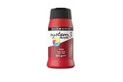 Kunst & Handwerk Ausstattung - Daler-Rowney System3 500 ml Crimson - 16-129500513