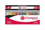 Kunst & Handwerk Ausstattung - Daler-Rowney Georgian Oil Selection Set 10x38 ml - 16-111900650