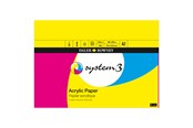 Kunst & Handwerk Ausstattung - Daler-Rowney System3 Acrylic Pad 20 Sheets 230G A2 - 16-403600200