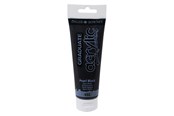 Kunst & Handwerk Ausstattung - Daler-Rowney Graduate Acrylic 120 ml Pearl Black - 16-123120032