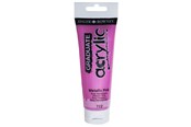 Kunst & Handwerk Ausstattung - Daler-Rowney Graduate Acrylic 120 ml Metallic Pink - 16-123120722