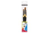 Kunst & Handwerk Ausstattung - Daler-Rowney System3 Wallet Brush 300 3 pcs - 16-281300300