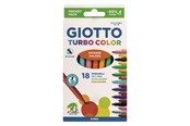 Utensilien zum Schreiben und Zeichnen - Giotto Turbo Color 18 pcs BL - 11-073400