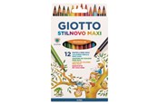 Utensilien zum Schreiben und Zeichnen - Giotto Stilnovo Maxi 12 pcs BL - 11-225900