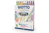 Utensilien zum Schreiben und Zeichnen - Giotto Turbo Soft Brush Pastel Colours 10 pcs BL - 11-426900