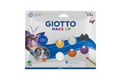 Utensilien zum Schreiben und Zeichnen - Giotto Make Up Face Paint Metallic 6x5 ml BL - 11-476400
