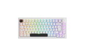 Tastaturen - Akkogear 5075B Plus-S - Black&White - Akko V3 Lavender Purple Pro - Gaming Tastaturen - ohne Numpad - Universal - Weiss - 6925758633338