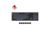 Tastaturen - Keychron K10 Pro QMK/VIA Wireless RGB Hot Swap K Pro Red - Gaming Tastaturen - Nordisch - Schwarz - K10P-H1P-BO