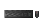 Tastaturen - Lenovo Pro Combo 6000 - Tastatur & Maus Set - Nordic ISO - Schwarz - 4X31S04854
