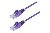 Netzwerk - Kabel - StarTech.com patch cable - purple - Lila - 0.25m - N6PAT25CMPLS