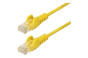 Netzwerk - Kabel - StarTech.com patch cable - yellow - Gelb - 0.25m - N6PAT25CMYLS