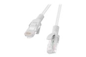 Netzwerk - Kabel - Lanberg patch cable - 15 m - grey RAL 7035 - Grau - 15m - PCU6-10CC-1500-S