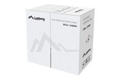 Netzwerk - Kabel - Lanberg bulk cable - 305 m - pantone cool grey 5C - Grau - 305m - LCU6-12CU-0305-S