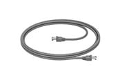 Netzwerk - Kabel - Logitech Cat5e Kit - patch cable - graphite - Grau - 3m - 952-000072