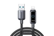 USB Kabel - Joyroom S-A55 StarFlight 3A USB-A - Lightning cable 1.2m - black - S-A55 A-L 3A 1.2m black