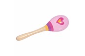 Holzspielzeug - Goki Wooden Maracas Heart - 61844