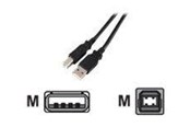 USB Kabel - EFB NORDIC EFB-Elektronik - USB cable - USB to USB Type B - 3 m - K5255SW.3
