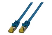Netzwerk - Kabel - EFB NORDIC EFB-Elektronik patch cable - 25 cm - blue - Blau - 0.25m - MK7001.0,25BL