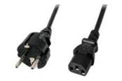 Stromkabel (Intern) - EFB NORDIC EFB-Elektronik - power cable - power CEE 7/7 to power IEC 60320 C13 - 2 m - EK508SW.2