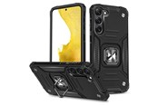 Handys - Cover & Cases - Wozinsky Ring Armor case for Samsung Galaxy S23+ armored cover magnetic holder ring black - 9145576274071