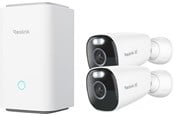 Smart-Home - REOLINK Hub with 2x Argus Eco Ultra 4K | 8MP |  Battery | IP66 - Home Hub with 2x Argus Eco Ultra