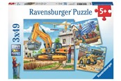 Puzzle - Ravensburger Large Construction Vehicles 3x49st. - 092260