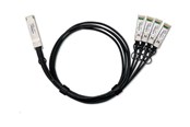 Netzwerk - Kabel - ZyXEL 100GBase-AOC direct attach cable - 3 m - Schwarz - 3m - DAC100F25-3M-ZZ0101F